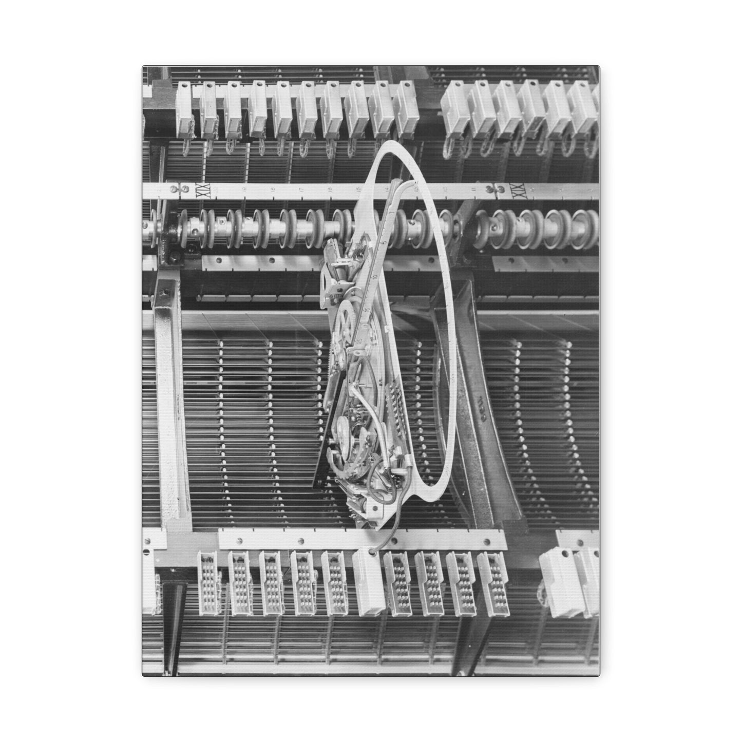Swedish Telephone Exchange - Painting