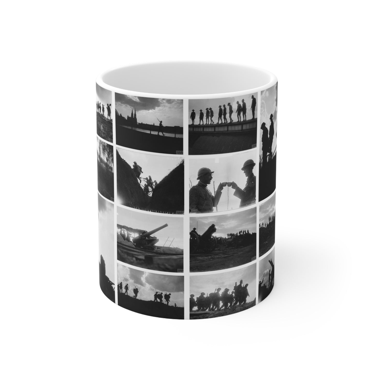 Ernest Brooks Silhouette Photo Mug
