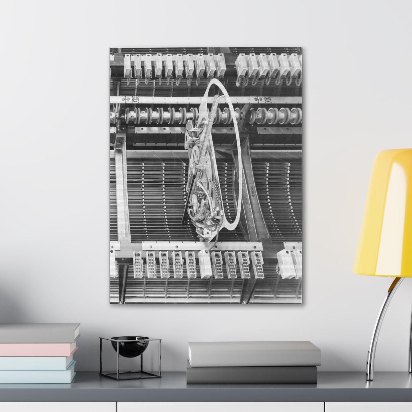 Swedish Telephone Exchange - Painting